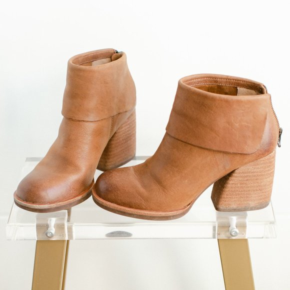 Kork Ease Seri Brown Leather Boots 75 